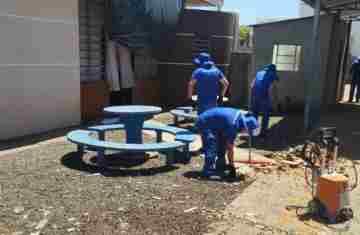  Paraná coloca presos para reconstruir escolas e Apae de Rio Bonito do Iguaçu